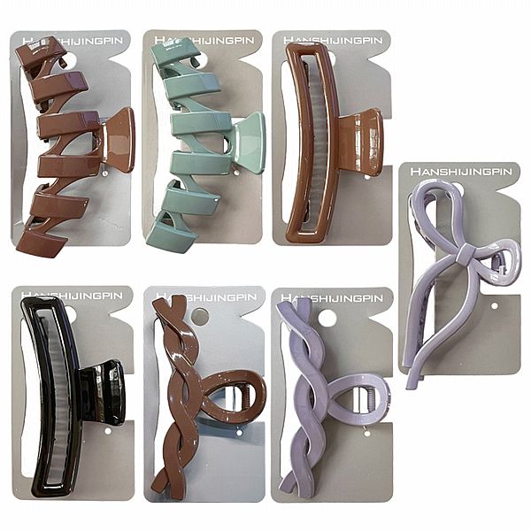 Dadaisun~壓克力大爪夾(1入) 款式可選 Dadaisun~壓克力大爪夾(1入) 款式可選