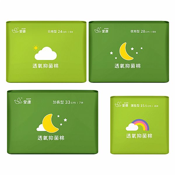 愛康~透氧抑菌棉(1包入) 款式可選 愛康~透氧抑菌棉(1包入) 款式可選