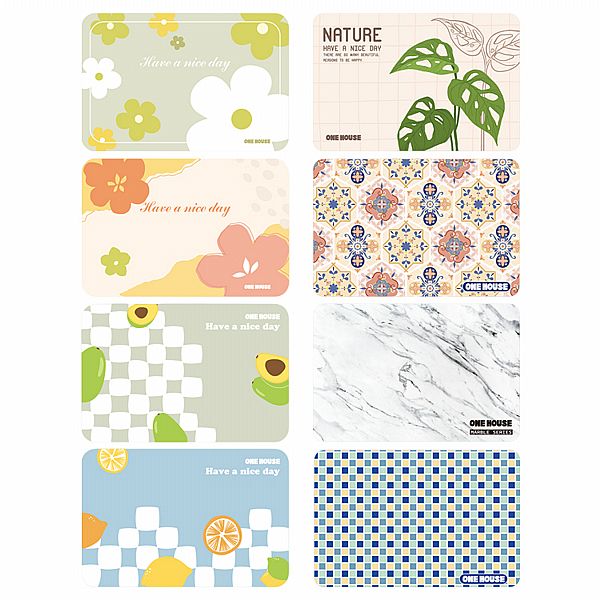 原創珪藻土瀝水軟墊(小)1入 北歐/希臘 款式可選 原創珪藻土瀝水軟墊(小)1入 北歐/希臘 款式可選