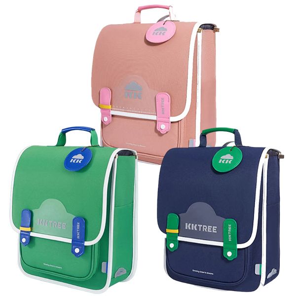 Kocotree~簡約掀蓋護脊書包(大碼)1入 款式可選 Kocotree~簡約掀蓋護脊書包(大碼)1入 款式可選