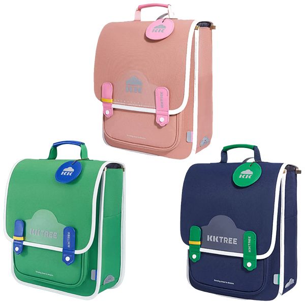 Kocotree~簡約掀蓋護脊書包(小碼)1入 款式可選 Kocotree~簡約掀蓋護脊書包(小碼)1入 款式可選