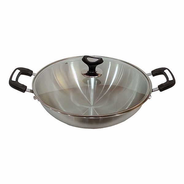 LUCUKU~華麗多層複合金萬用鍋(32cmx1入) LUCUKU~華麗多層複合金萬用鍋(32cmx1入)