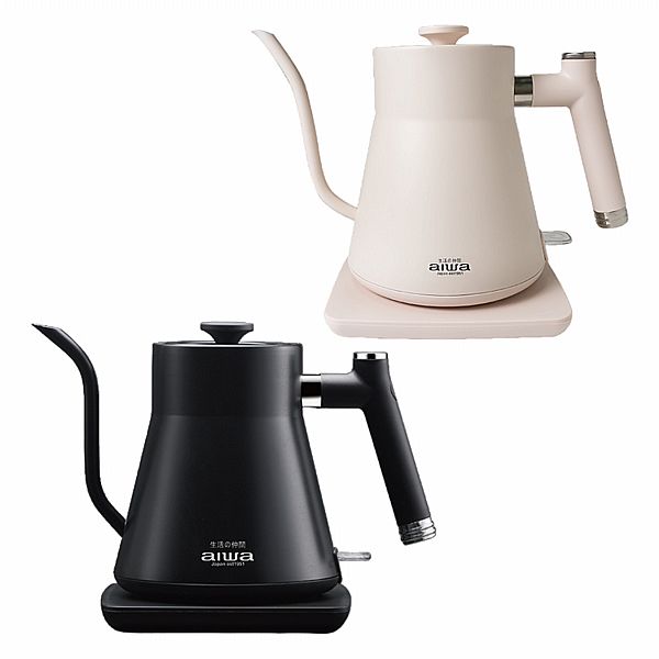aiwa 愛華~0.8L鵝頸手沖電茶壼(AA-K21G)1入 款式可選 aiwa 愛華~0.8L鵝頸手沖電茶壼(AA-K21G)1入 款式可選