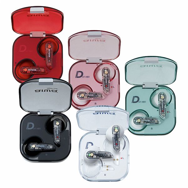 aiwa 愛華~真無線藍牙耳機(AT-X80D)1入 款式可選 aiwa 愛華~真無線藍牙耳機(AT-X80D)1入 款式可選