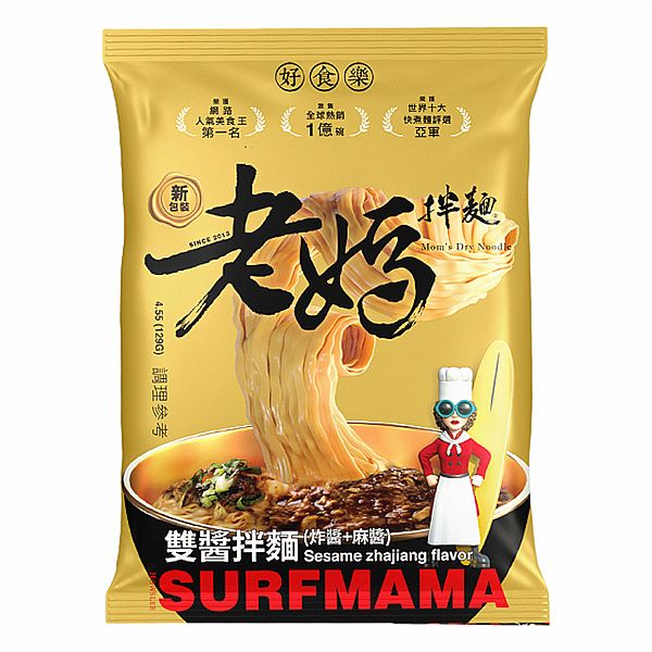 老媽拌麵~雙醬拌麵(炸醬+麻醬)122g(單包入) 老媽拌麵~雙醬拌麵(炸醬+麻醬)122g(單包入)