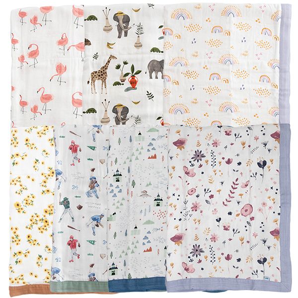 Little Unicorn~竹纖維寶寶毯(1入) 款式可選 Little Unicorn~竹纖維寶寶毯(1入) 款式可選