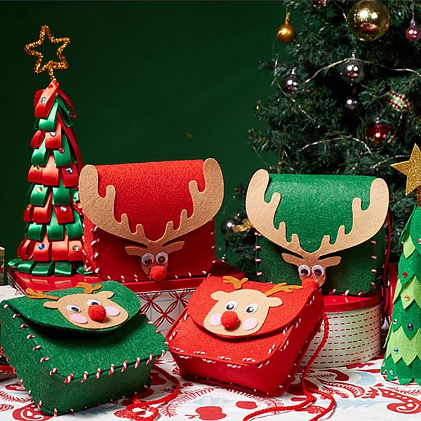 聖誕節背包DIY手作材料包(1組入) 款式可選 聖誕節背包DIY手作材料包(1組入) 款式可選