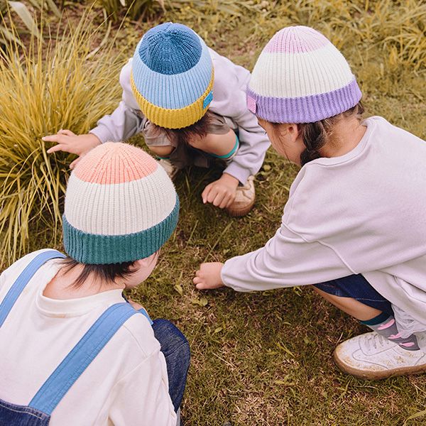 Lemonkid~拼色保暖針織帽-(大碼)1入 款式可選 Lemonkid~拼色保暖針織帽-(大碼)1入 款式可選