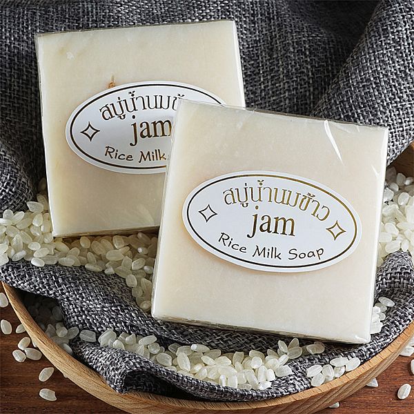 泰國 JAM~大米手工香皂(65g) 米香皂 泰國 JAM~大米手工香皂(65g) 米香皂