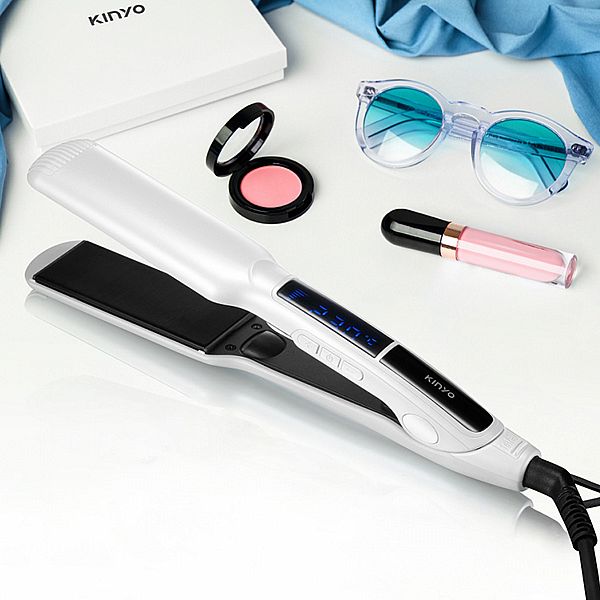 KINYO~縮時玩美平板夾(KHS-3105)1入 40mm 直髮捲髮兩用平板夾 KINYO~縮時玩美平板夾(KHS-3105)1入 40mm 直髮捲髮兩用平板夾