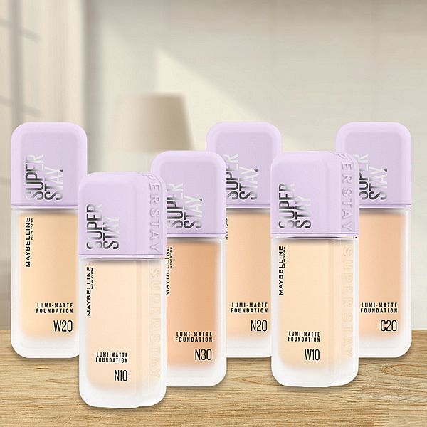 MAYBELLINE 媚比琳~SUPER STAY裸霧光持久水粉底(SPF12/PA+++)35ml 款式可選 小方胖粉底 MAYBELLINE 媚比琳~SUPER STAY裸霧光持久水粉底(SPF12/PA+++)35ml 款式可選 小方胖粉底