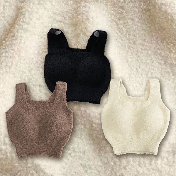 AMICA ~Q18#毛毛保暖寬肩小可愛(1入) 款式可選 AMICA ~Q18#毛毛保暖寬肩小可愛(1入) 款式可選