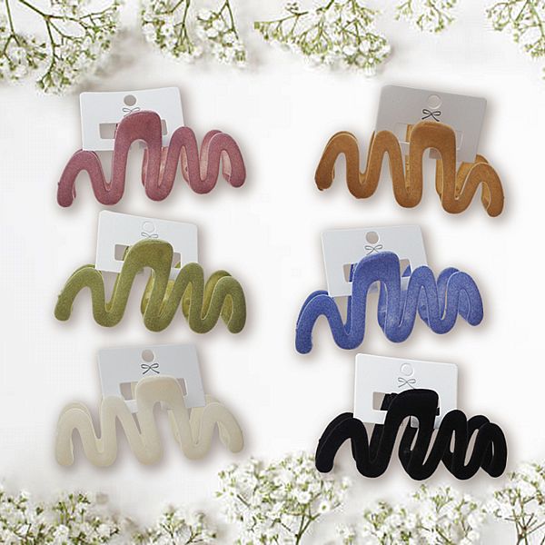 植絨波浪鯊魚夾抓夾(1入) 款式可選 植絨波浪鯊魚夾抓夾(1入) 款式可選