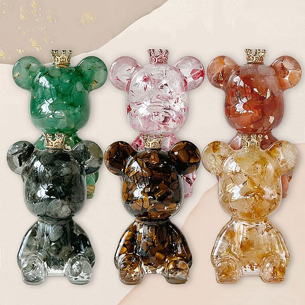 Dawn Fashion 彤恩時尚~開運水晶熊(3入組) 款式可選 Dawn Fashion 彤恩時尚~開運水晶熊(3入組) 款式可選