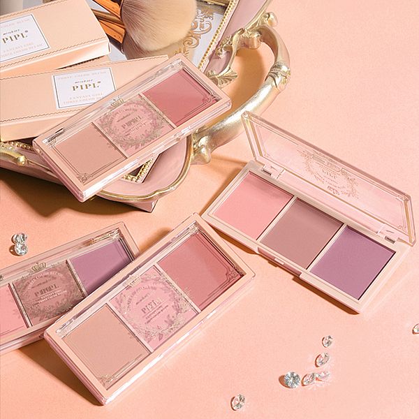 PIPL~夢幻女孩三色腮紅盤(3.5gx3) 款式可選 PIPL~夢幻女孩三色腮紅盤(3.5gx3) 款式可選