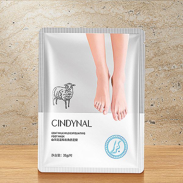 CINDYNAL 仙蒂奈兒~山羊奶溫和去角質足膜(單片)35g CINDYNAL 仙蒂奈兒~山羊奶溫和去角質足膜(單片)35g