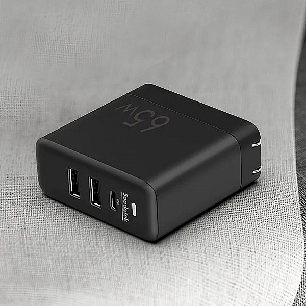 SOODATEK~PD65W三孔高速充電器(1入) SOODATEK~PD65W三孔高速充電器(1入)