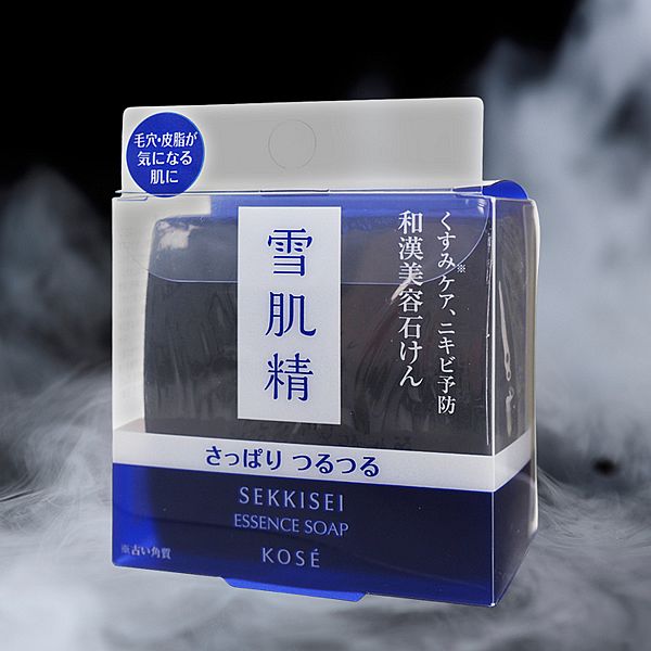 KOSE 高絲~雪肌精黑碳淨化潔顏皂(120g) KOSE 高絲~雪肌精黑碳淨化潔顏皂(120g)