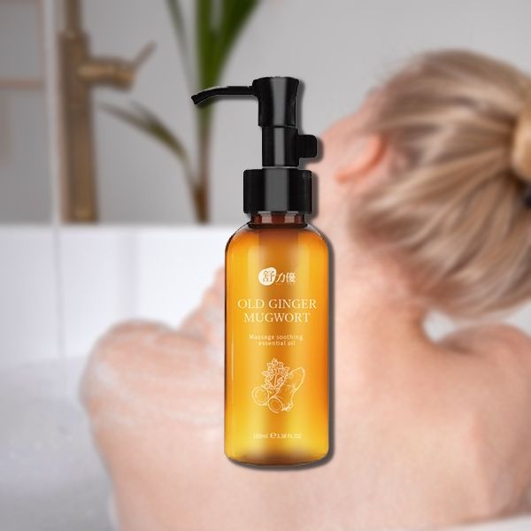 舒力優~老薑艾草溫感按摩油(100ml) 舒力優~老薑艾草溫感按摩油(100ml)