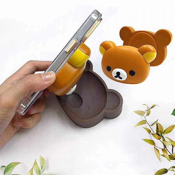 Rilakkuma 拉拉熊~造型磁吸無線充行動電源(附底座)1入 Rilakkuma 拉拉熊~造型磁吸無線充行動電源(附底座)1入