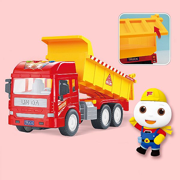 風車圖書~FOOD超人城市聲光慣性(自卸車)1入 風車圖書~FOOD超人城市聲光慣性(自卸車)1入