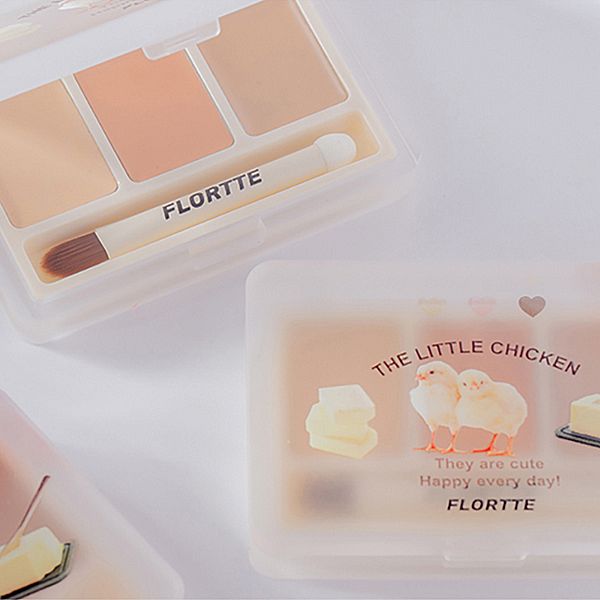 FLORTTE 花洛莉亞~可愛頌系列三色遮瑕膏(00沒煩惱)1.3gx3 FLORTTE 花洛莉亞~可愛頌系列三色遮瑕膏(00沒煩惱)1.3gx3