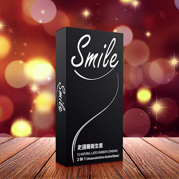Smile 史邁爾~三合一衛生套保險套(12入) Smile 史邁爾~三合一衛生套保險套(12入)