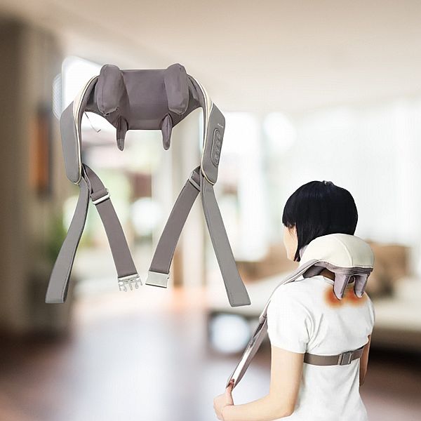 KINYO~免手持肩頸揉捏按摩器(IAM-2706)1入 6D仿真人手捏 KINYO~免手持肩頸揉捏按摩器(IAM-2706)1入 6D仿真人手捏