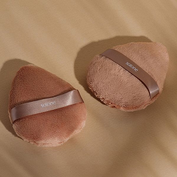 Solone~特級植絨定妝撲(泰迪長絨)1入 Solone~特級植絨定妝撲(泰迪長絨)1入