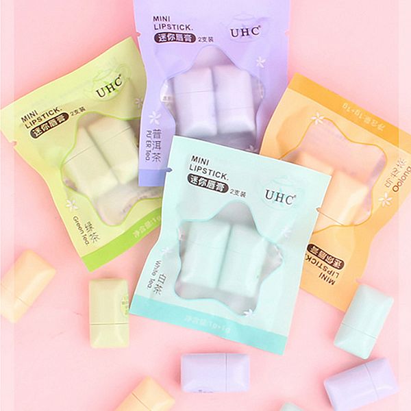 UHC~清新茶香迷你護唇膏(1gx2入) 款式可選 UHC~清新茶香迷你護唇膏(1gx2入) 款式可選