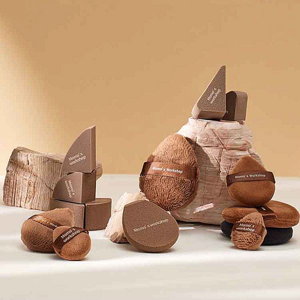 momo's wokshop 毛吉吉~Fluffy絨毛粉撲(1組入) 款式可選 momo's wokshop 毛吉吉~Fluffy絨毛粉撲(1組入) 款式可選