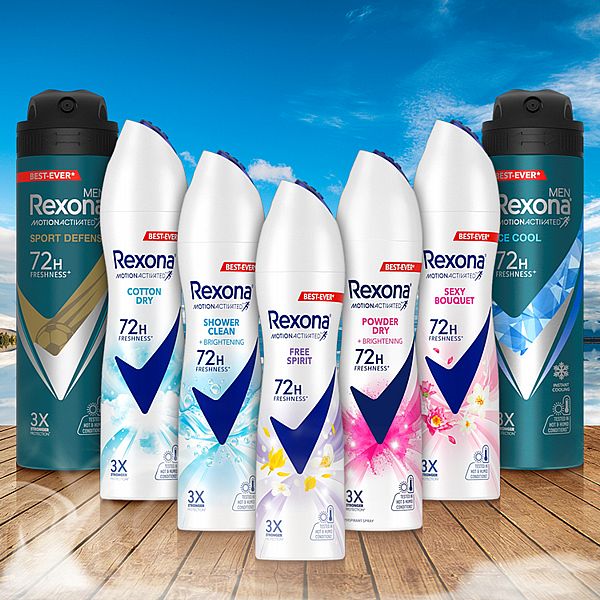 Rexona 蕊娜~制汗爽身噴霧(135ml) 款式可選 Rexona 蕊娜~制汗爽身噴霧(135ml) 款式可選