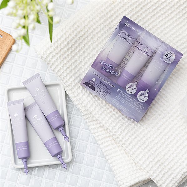 日本 Off&Relax.~夜間修護頂級髮膜(10gx3入) 日本 Off&Relax.~夜間修護頂級髮膜(10gx3入)