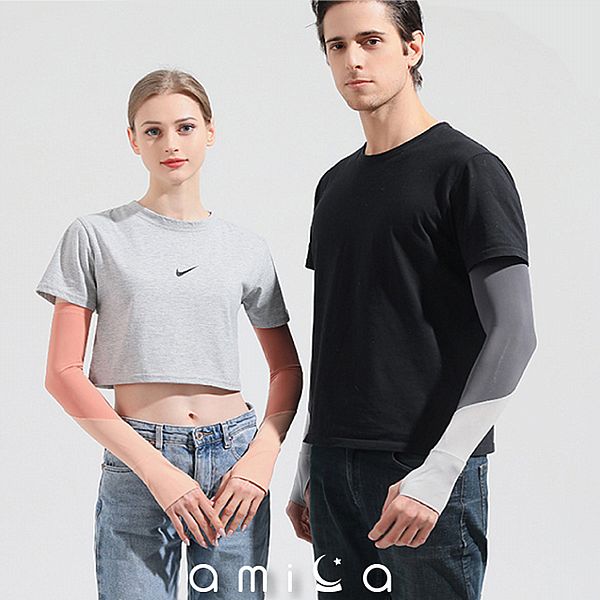 AMICA ~CS16#撞色高質感戶外冰絲袖套(1雙入) 款式可選 AMICA ~CS16#撞色高質感戶外冰絲袖套(1雙入) 款式可選