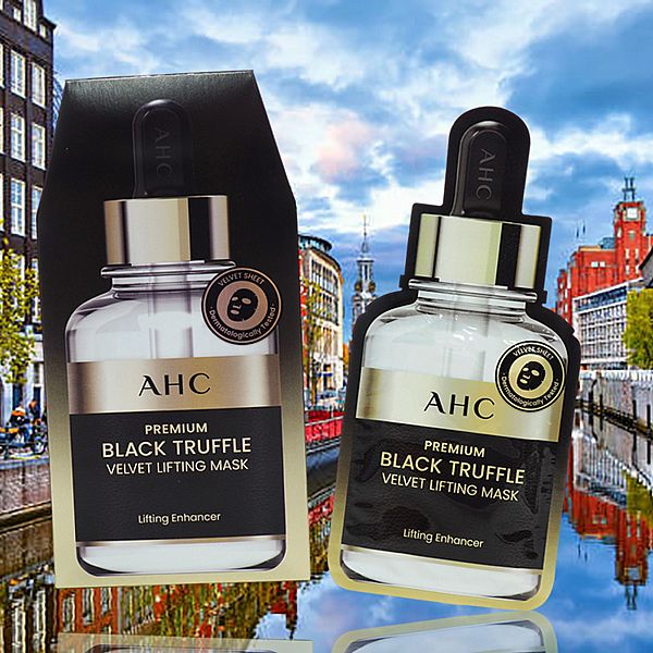 韓國 A.H.C~黑松露絲絨提拉黑面膜(30mlx5片入/盒) 韓國 A.H.C~黑松露絲絨提拉黑面膜(30mlx5片入/盒)