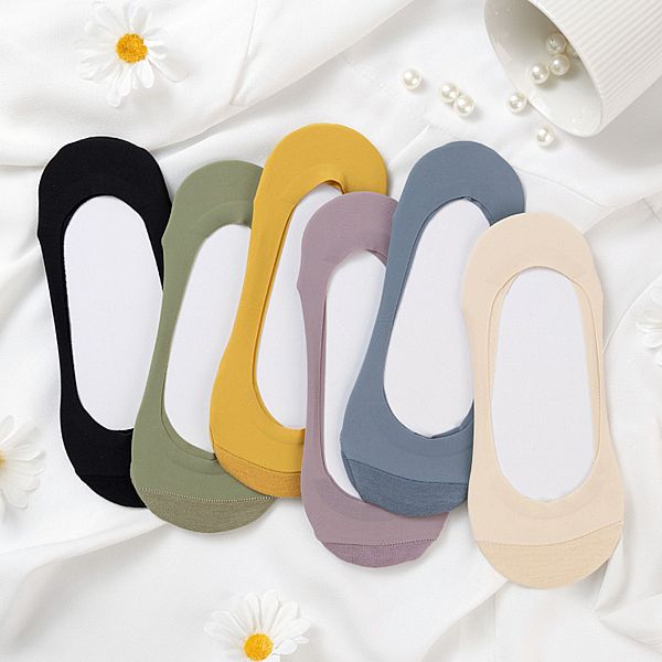 VOLA 維菈織品~防破棉底不掉跟隱形襪(22cm-24cm)1雙入 超低口隱形襪 款式可選 VOLA 維菈織品~防破棉底不掉跟隱形襪(22cm-24cm)1雙入 超低口隱形襪 款式可選