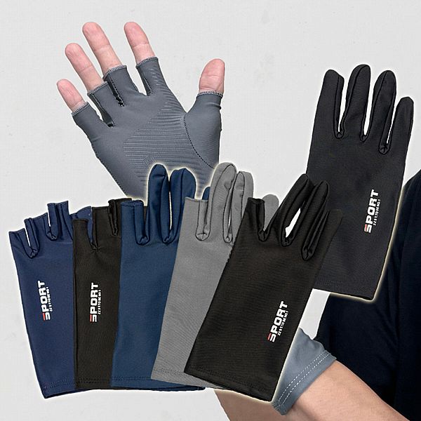 VOLA 維菈織品~冰絲運動止滑觸控手套(1雙入) 款式可選 VOLA 維菈織品~冰絲運動止滑觸控手套(1雙入) 款式可選