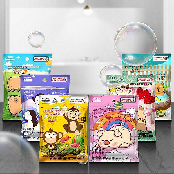 日本公仔泡澡球(55g) 款式可選 日本公仔泡澡球(55g) 款式可選