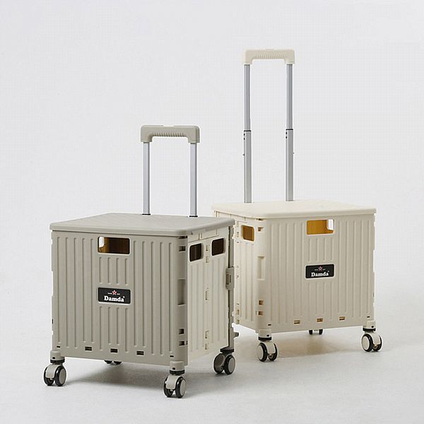 Damda~MINI四輪摺疊購物車(41L)1入 款式可選 Damda~MINI四輪摺疊購物車(41L)1入 款式可選