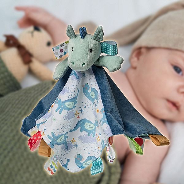 Mary Meyer 蜜兒~標籤親膚安撫巾(魔法小飛龍)1入 Mary Meyer 蜜兒~標籤親膚安撫巾(魔法小飛龍)1入