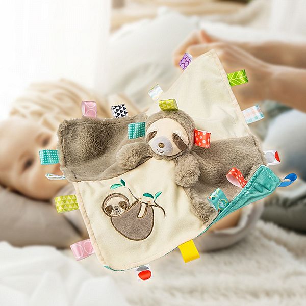 Mary Meyer 蜜兒~標籤親膚安撫巾(微笑樹懶)1入 Mary Meyer 蜜兒~標籤親膚安撫巾(微笑樹懶)1入