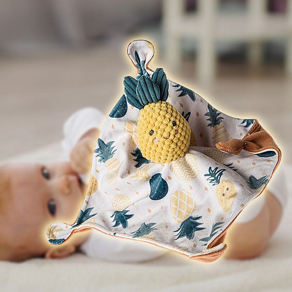 Mary Meyer 蜜兒~柔軟安撫巾(甜蜜蜜鳳梨哥)1入 Mary Meyer 蜜兒~柔軟安撫巾(甜蜜蜜鳳梨哥)1入