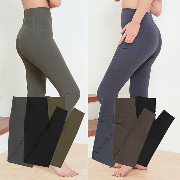 VOLA 維菈織品~AirPlace 提臀塑腰機能/美臀高彈口袋瑜珈褲(1件入) 款式可選 VOLA 維菈織品~AirPlace 提臀塑腰機能/美臀高彈口袋瑜珈褲(1件入) 款式可選