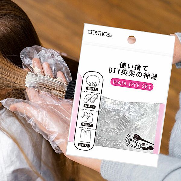 COSMOS~拋棄式染髮4件組(G50513)1組入 COSMOS~拋棄式染髮4件組(G50513)1組入