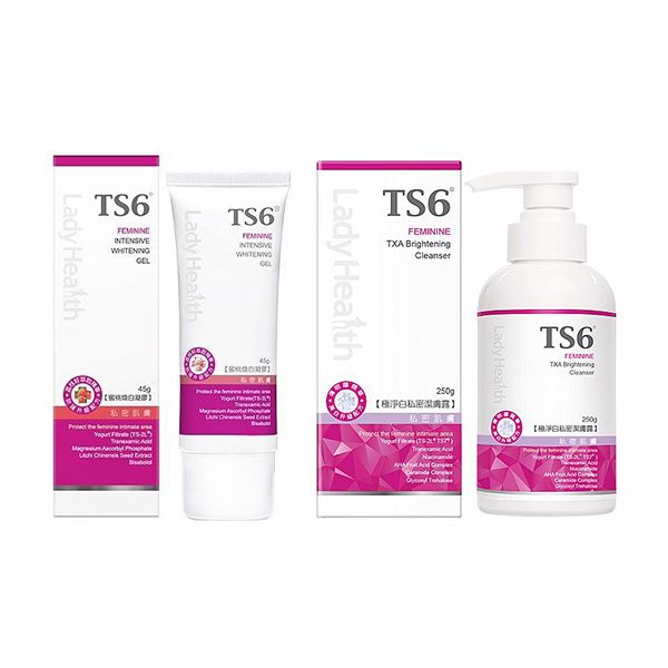<超值組合> TS6~護一生極淨白私密潔膚露(250g)+蜜桃煥白凝膠(45g) 組合款 <超值組合> TS6~護一生極淨白私密潔膚露(250g)+蜜桃煥白凝膠(45g) 組合款