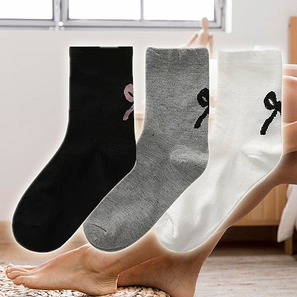 蝴蝶結襪(1雙入) 款式可選 蝴蝶結襪(1雙入) 款式可選