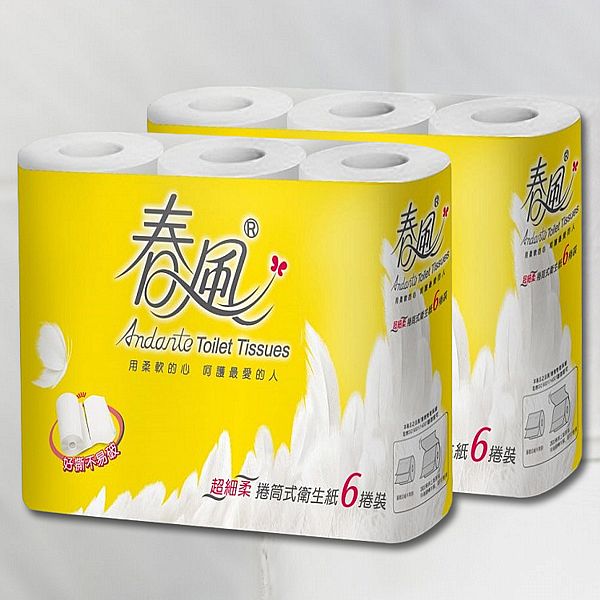 春風~小捲筒衛生紙(270張x6捲x2串) 春風~小捲筒衛生紙(270張x6捲x2串)