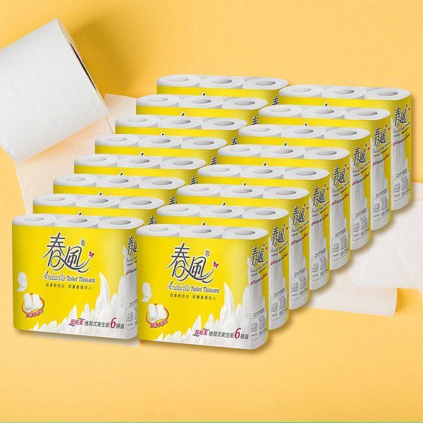 春風~小捲筒衛生紙(270張x6捲x16串/箱) 春風~小捲筒衛生紙(270張x6捲x16串/箱)