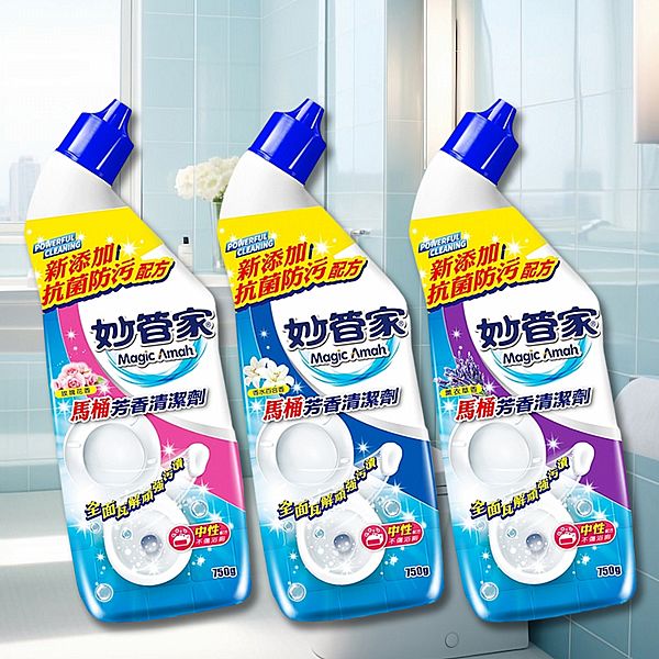 妙管家~馬桶芳香清潔劑(750g) 款式可選 妙管家~馬桶芳香清潔劑(750g) 款式可選