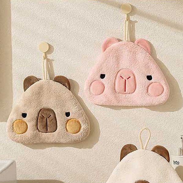 大頭水豚擦手巾(1入) 款式可選 大頭水豚擦手巾(1入) 款式可選